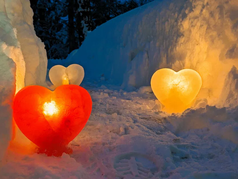 Melt My Heart - Khuôn Đèn Lồng Băng Hình Trái Tim - Image 3