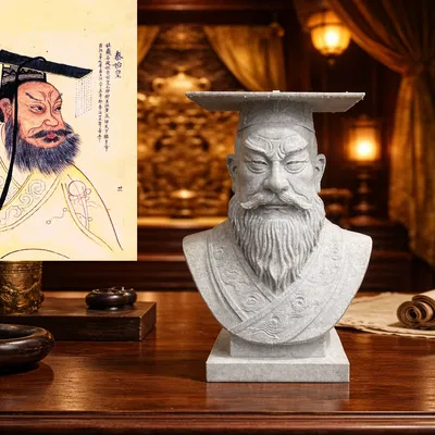 Tần Thủy Hoàng (Hoàng Đế) - Tượng bán thân