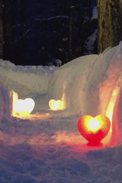 Melt My Heart - Khuôn Đèn Lồng Băng Hình Trái Tim - Thumbnail 9