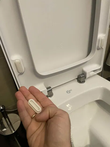 Cơ chế đóng êm cho nắp bồn cầu (Soft close for toilet lid) - Image 1