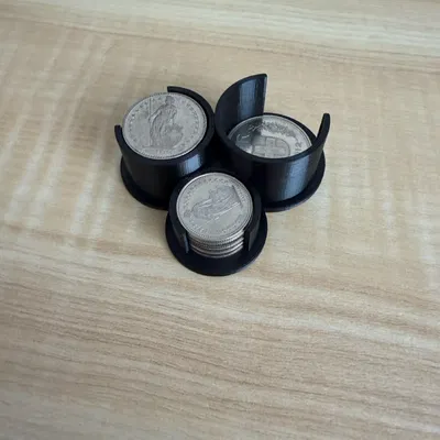 Münzhalter Schweizer Franken (CHF) – Kệ giữ tiền xu CHF