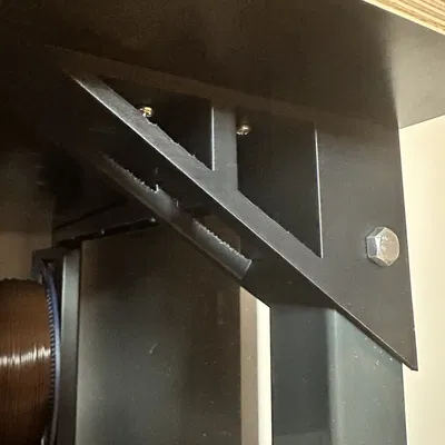 Góc kệ Workbench cho chân tiêu chuẩn cửa hàng vật liệu (Bên trái)