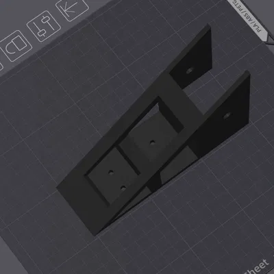 Góc bàn nguội cho chân tiêu chuẩn cửa hàng VLXD (bên phải)