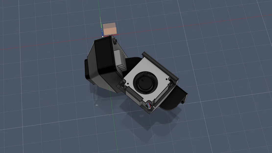 K1C/K1: Clip gắn quạt cho camera (in 15 phút, hết hẳn lỗi quá nhiệt) - Image 3