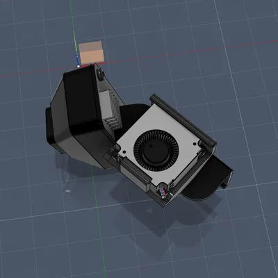 K1C/K1: Clip gắn quạt cho camera (in 15 phút, hết hẳn lỗi quá nhiệt)