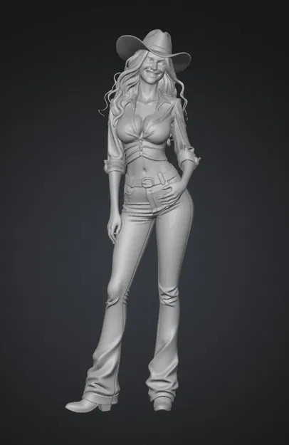 Cowgirl in Green (Cô nàng cao bồi xanh lá) - Image 1