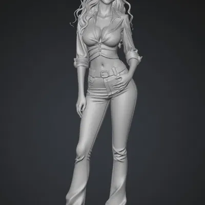 Cowgirl in Green (Cô nàng cao bồi xanh lá)