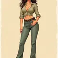 Cowgirl in Green (Cô nàng cao bồi xanh lá) - Thumbnail 2