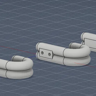 Bộ Móc Treo Khăn Hiện Đại (3 Tuỳ Chọn Lắp Đặt)