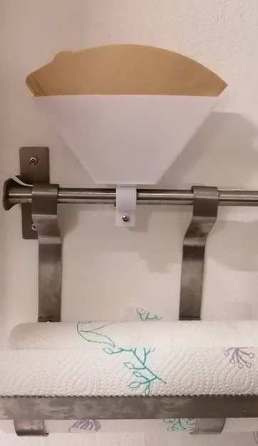 Giá đựng giấy lọc cà phê gắn trên thanh bar - Image 3