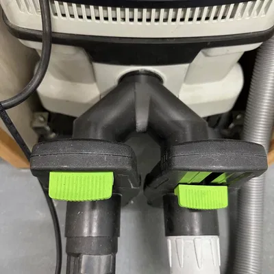 Adapter chữ Y 2 ống cho máy hút bụi Festool (Festool extractor twin hose Y adapter)