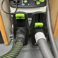 Adapter chữ Y 2 ống cho máy hút bụi Festool (Festool extractor twin hose Y adapter) - Thumbnail 2