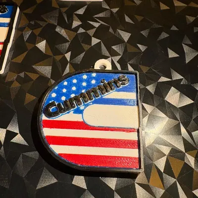 Móc khóa Cummins (Cummins Keychain)