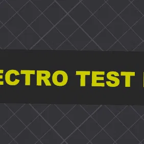 Electro Test Kit Schriftzug