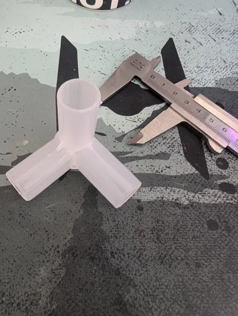 Đầu nối 3 ngả cho thanh rod 15mm - Image 1