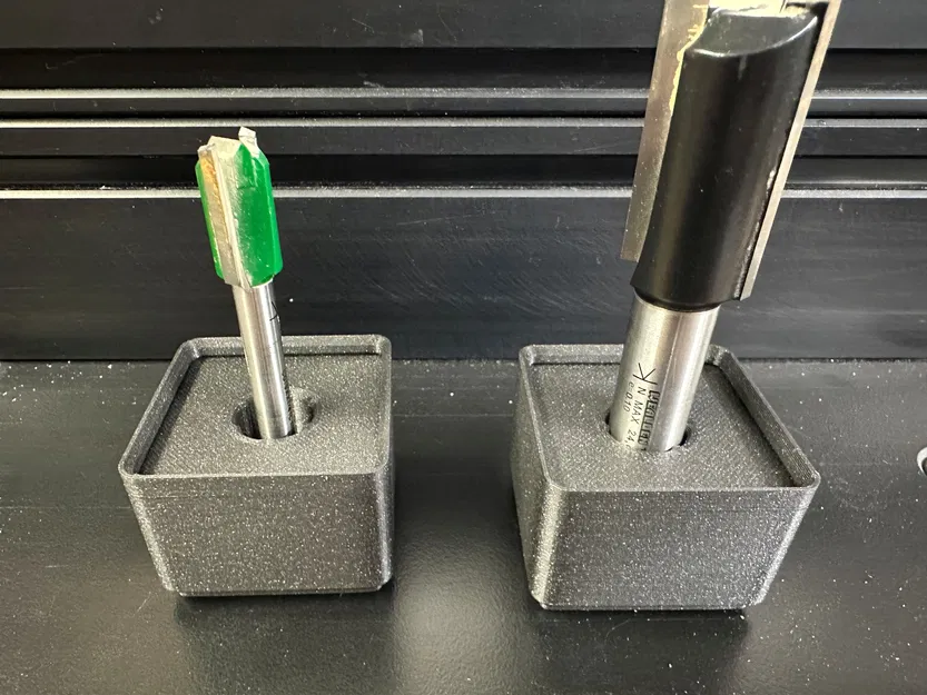 Khay Gridfinity lưu trữ mũi router (cán 1/2" & 1/4") - Image 1