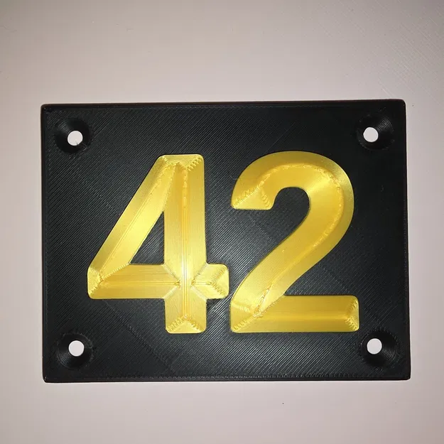 Bảng số phòng tuỳ chỉnh – Số & chữ - Image 1