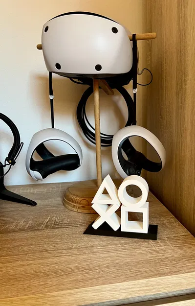 Kệ trưng bày biểu tượng nút tay cầm – cảm hứng PlayStation - Image 5