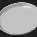 Dĩa ăn phẳng cho chó/mèo (food plate / feeding dish) - Thumbnail 1