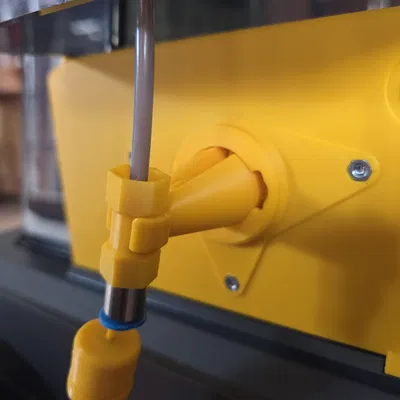 Giá giữ ống PTFE 1 sợi cho Elegoo Centauri Carbon 2 (ECC2) gắn Bracket Festo