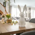 Đồ trang trí thỏ Phục Sinh hiện đại dạng gân (ribbed) - Thumbnail 4