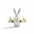 Đồ trang trí thỏ Phục Sinh hiện đại dạng gân (ribbed) - Thumbnail 5