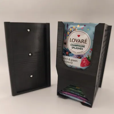 Giá treo tường đựng trà (Wall Mount Tea Dispenser)