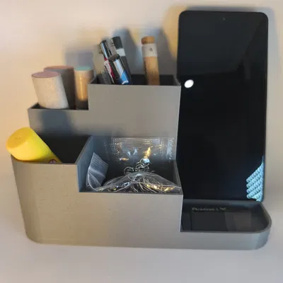 Khay Sắp Xếp Bàn Làm Việc Hiện Đại & Giá Đỡ Điện Thoại