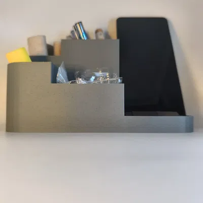 Khay Sắp Xếp Bàn Làm Việc Hiện Đại & Giá Đỡ Điện Thoại