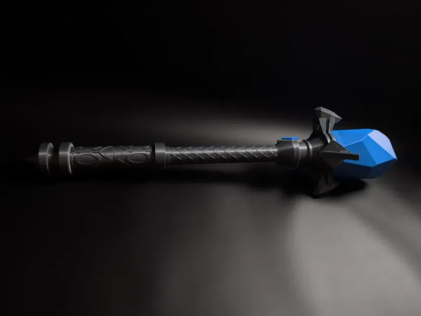 Rylai's Crystal Scepter (Trượng Pha Lê của Rylai) – mẫu 3D tỉ lệ 1:1 - Image 1