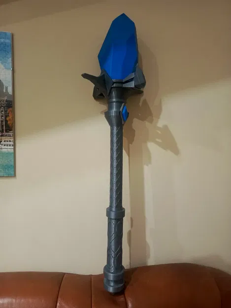 Rylai's Crystal Scepter (Trượng Pha Lê của Rylai) – mẫu 3D tỉ lệ 1:1 - Image 3