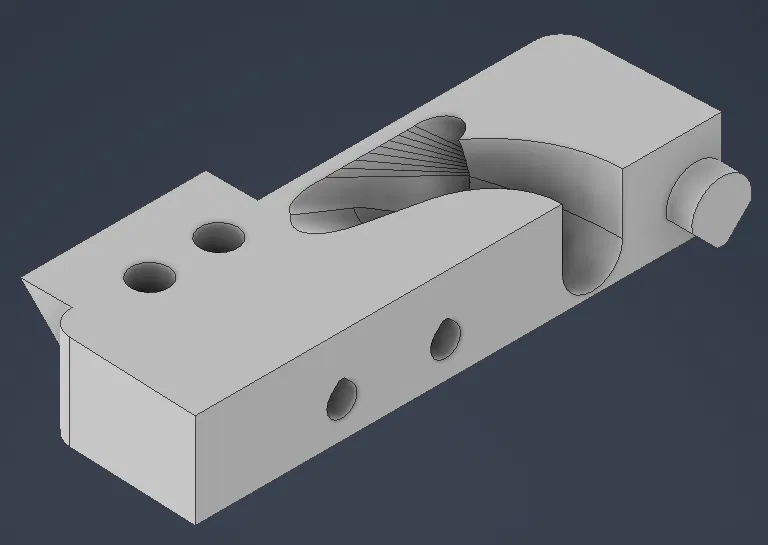 Creality K1/K1C Nắp Lid Tube Passthrough, Plug & Cablechain Mount - Image 1