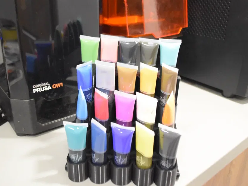 Kệ giữ sơn cho bộ Creative Artist 20 tuýp - Image 1