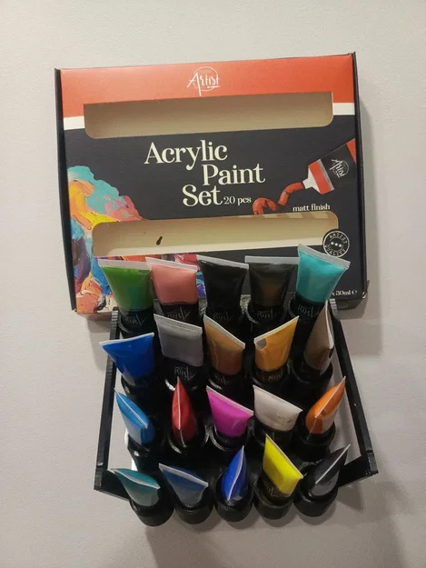 Kệ giữ sơn cho bộ Creative Artist 20 tuýp - Image 2