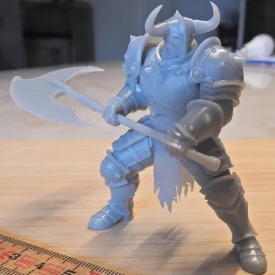 Horned Fantasy Knight 2 (Hiệp sĩ fantasy đội mũ sừng)