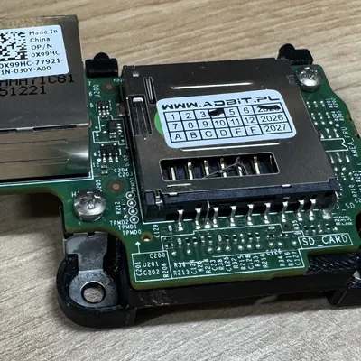 Pát iDRAC cho Dell PowerEdge R430/R630 (CN-0x99HC/H99XC) – cổng ethernet/sdcard