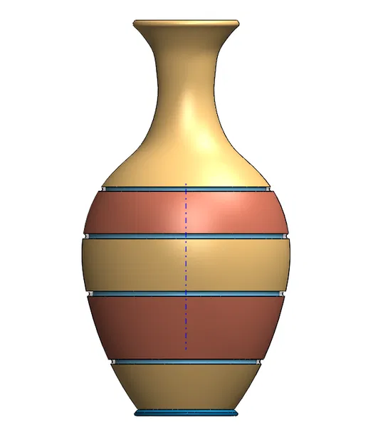 Bình Hoa Fancy – Trang Trí Thanh Lịch In 3D (STL) - Image 3