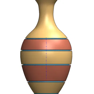 Bình Hoa Fancy – Trang Trí Thanh Lịch In 3D (STL)
