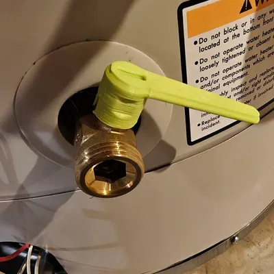 Tay vặn van đầu dẹt (Flathead valve handle)