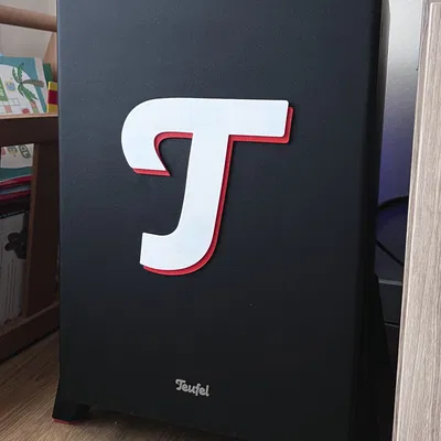 Logo chữ T lớn của Teufel