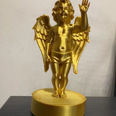 Happy Angel Boy – Tượng Bé Trai Thiên Thần Vui Vẻ