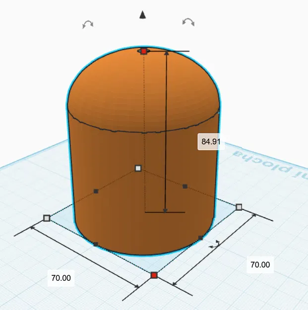 Kryt na lustr v2 – Nắp che móc đèn chùm - Image 2