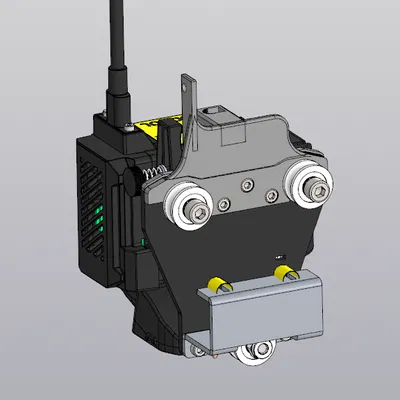 Gắn cảm biến filament Sovol SV06 ACE lên extruder mà không đổi vị trí extruder