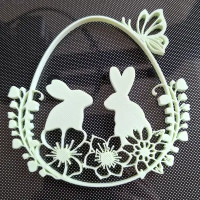 Dva zajíci s motýlkem – Hai chú thỏ và bướm