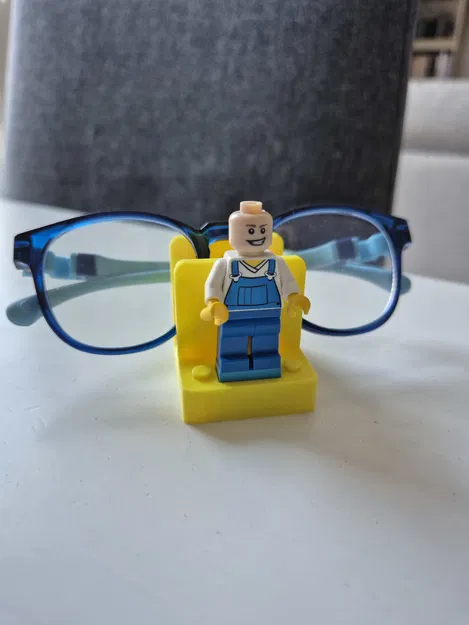 Giá đỡ kính kiểu gạch (brick) – Tùy biến với minifigure - Image 2