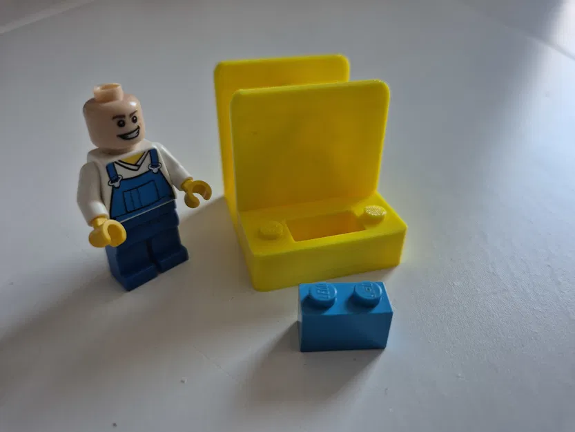 Giá đỡ kính kiểu gạch (brick) – Tùy biến với minifigure - Image 3