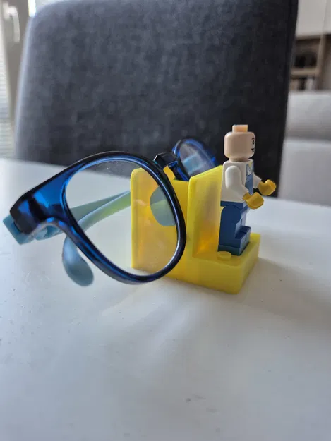 Giá đỡ kính kiểu gạch (brick) – Tùy biến với minifigure - Image 6