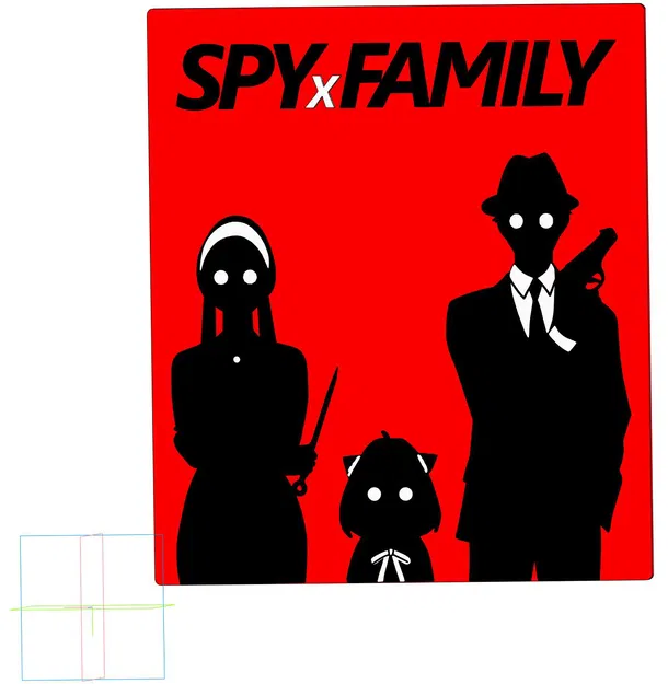 Poster Spy x Family — File 3D Print Phong Cách - Image 2