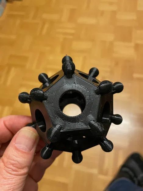 Roman Dodecahedron (cạnh 20mm) - Image 1