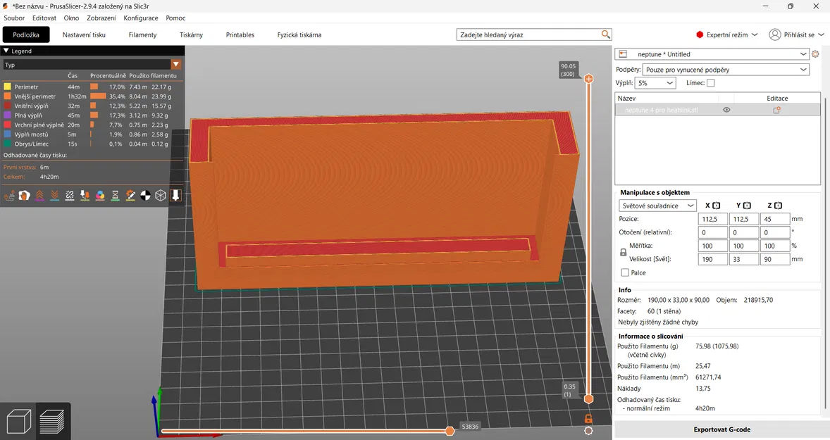 Tản nhiệt (heatsink) cho Elegoo Neptune 4 Pro - Image 1